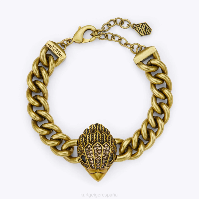 Kurt Geiger mujer pulsera gruesa London Eagle XL 2LPR582 | accesorios oro